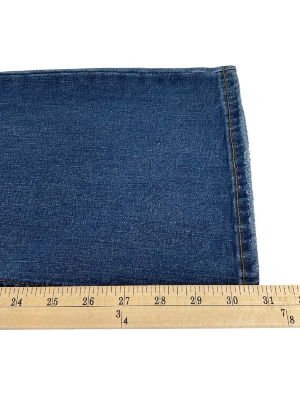 KanCan Jeans Women's Sz 14 Dark Indigo Mid Rise Bootcut Stretch Denim Nwt - Picture 12 of 12
